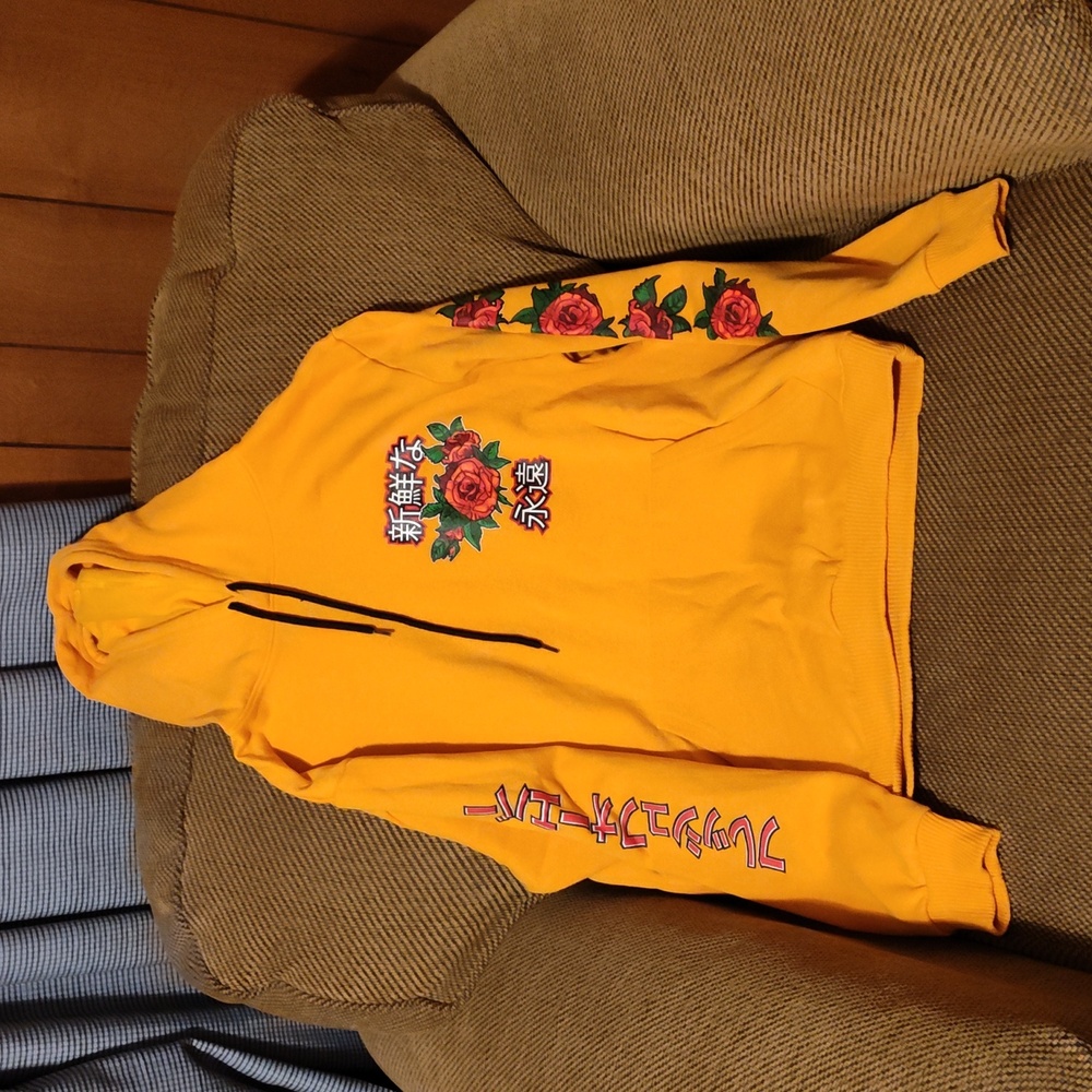 Orange Hoodie